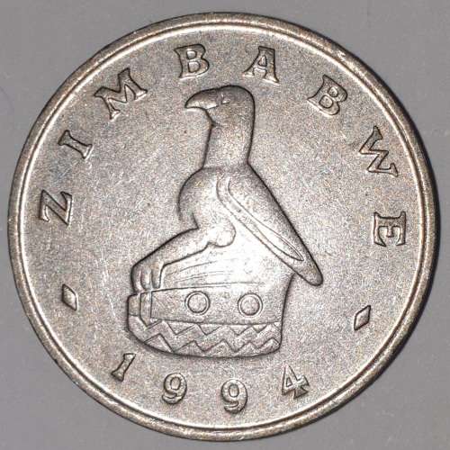 1994 - 10 CENT COIN - ZIMBABWE - (Copper-Nickel)